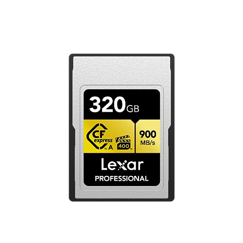 Amazon | Lexar 320GB プロフェッショナル CFexpress Type A GOLD